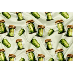 Minky Motif Little pickles - IMPRIMÉ AU QUÉBEC...