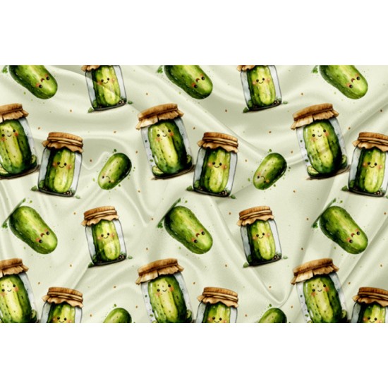 Minky Motif Little pickles - IMPRIMÉ AU QUÉBEC À NOTRE ATELIER