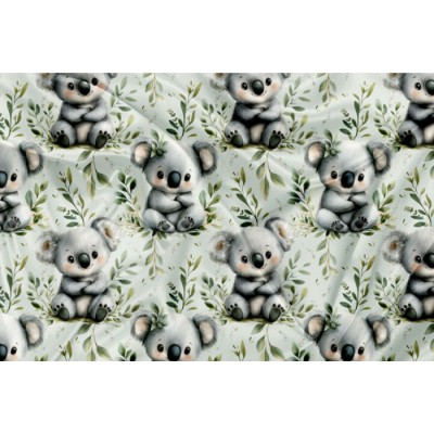 Minky Motif Murmures et câlins - IMPRIMÉ AU...