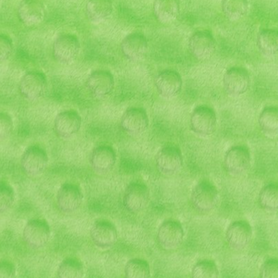 Minky dot vert lime 