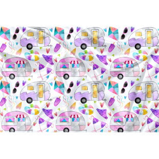 Minky Motif Rhino - IMPRIMÉ AU QUÉBEC À NOTRE...
