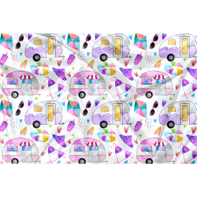 Minky Motif Rhino - IMPRIMÉ AU QUÉBEC À NOTRE...