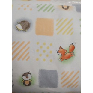 flanelle animaux 1 mètre