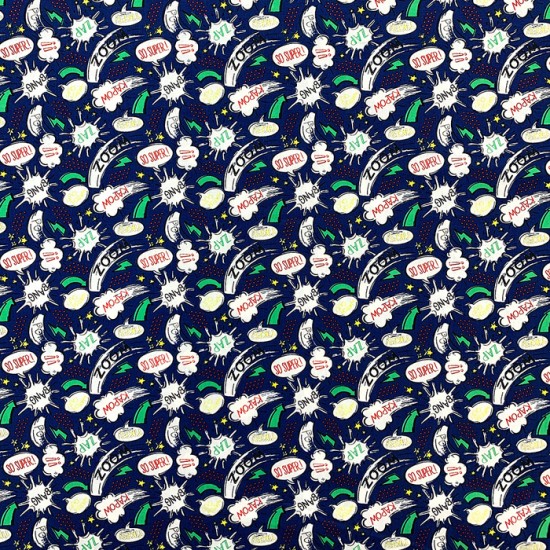 Coton à motif - Bang! Multi