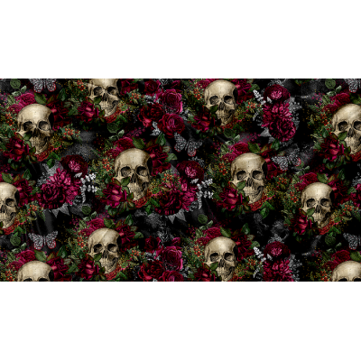 Minky Motif Skull 