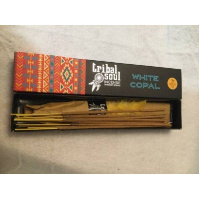 COPAL BLANC TRIBAL SOUL ENCENS EN BÂTONS 15 GR.