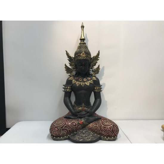 BOUDDHA avec tissus 23 1/2 pouces de haut pour prix de livraison demandez moi