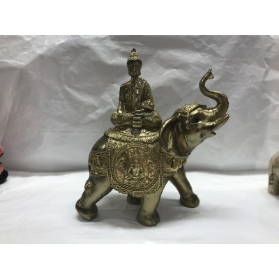 BOUDDHA SUR ÉLÉPHANT 8 x8 pouces pour prix de...