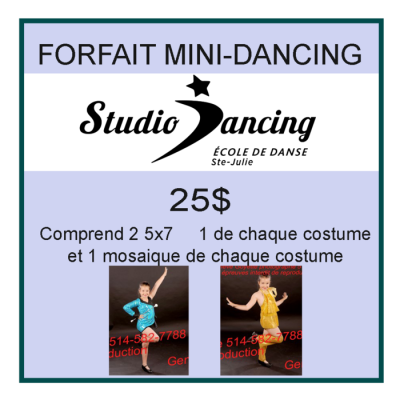 Forfait danse mini dancing