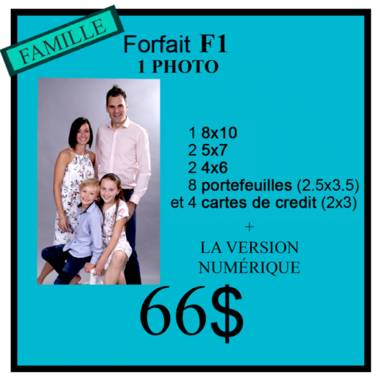 Forfait famille 66 F1mini mousse