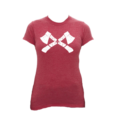 T-shirt Haches/Femmes-des-Bois