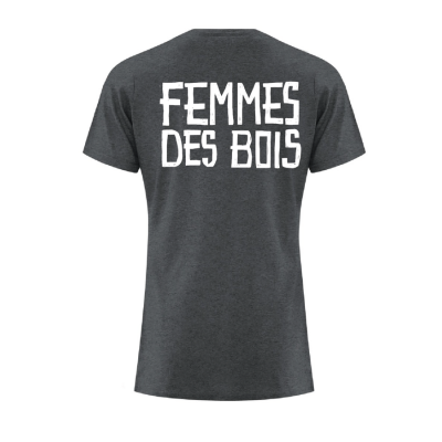 T-shirt Haches/Femmes-des-Bois (gris)