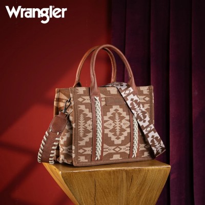 Sac à main Wrangler aztec brun 