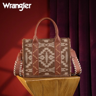 Sac à main Wrangler aztec brun 