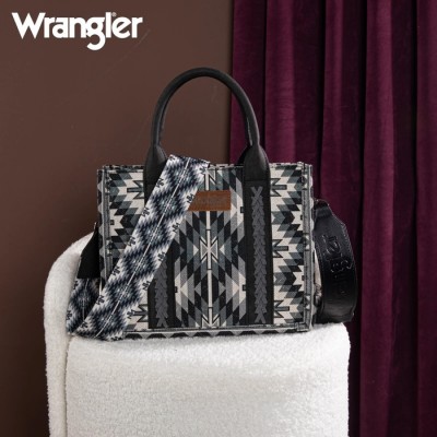 Sac à main Wrangler aztèque gris all-over 