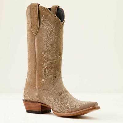 Botte Ariat Hazen suède tan femme 