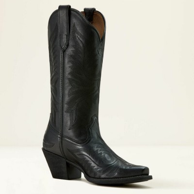 Botte Ariat Round Up Collins noir femme  