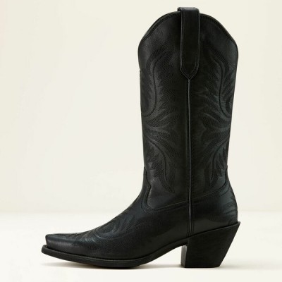 Botte Ariat Round Up Collins noir femme  