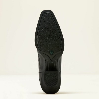 Botte Ariat Round Up Collins noir femme  