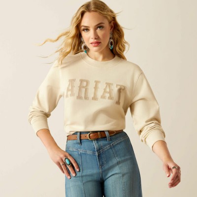 Chandail Ariat Essential beige femme 