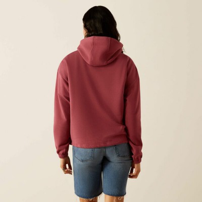 Hoodie Ariat Essential rose cactus femme 