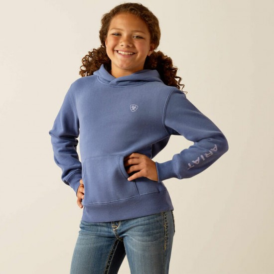 Hoodie Ariat 2.0 bleu enfant 