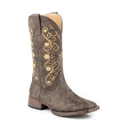 Botte Roper Bailey brune femme 
