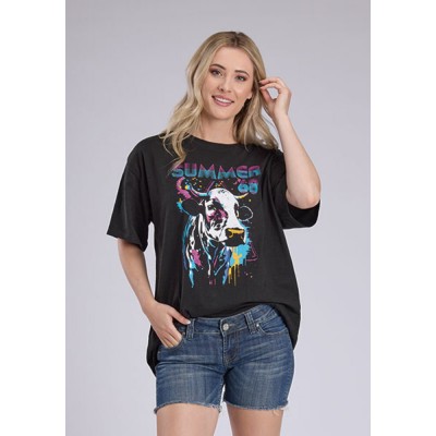 T-shirt Roper Summer 68 vache femme 