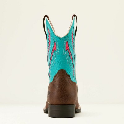 Botte Ariat Quickdraw VentTEK turquoise enfant 