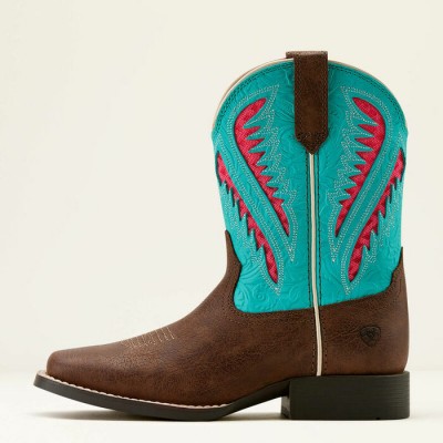 Botte Ariat Quickdraw VentTEK turquoise enfant 
