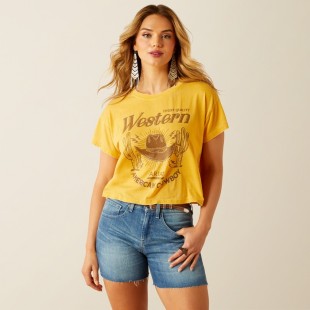 T-shirt Ariat Gold Rush femme 