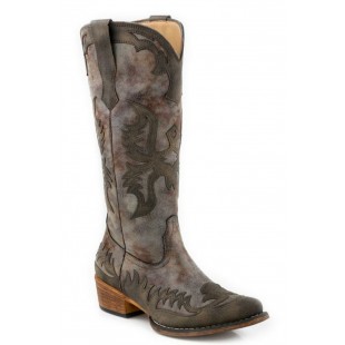 Botte Roper Maria grise femme 