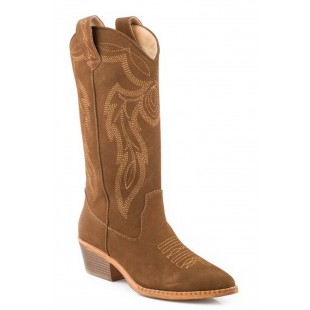 Botte Roper Hattie brune suède femme 