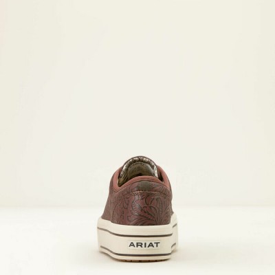 Soulier Ariat Skylar brune floral femme 