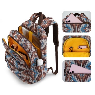 Sac à dos Wrangler Aztec café 