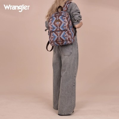Sac à dos Wrangler Aztec café 
