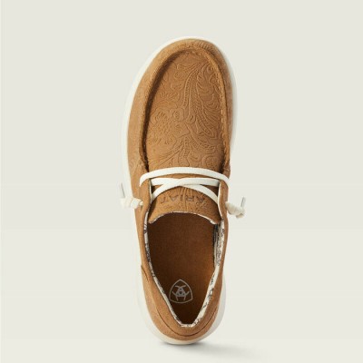 Soulier Hilo Ariat tan floral femme 