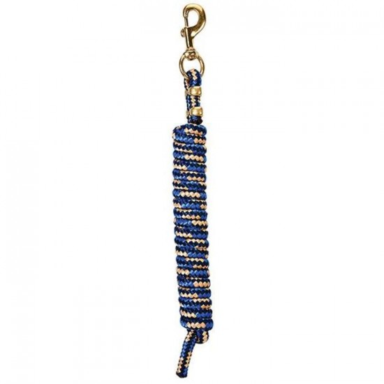 Laisse Weaver 10' Navy Bleu Tan
