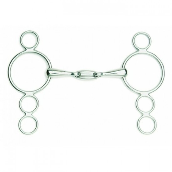 Mors gag releveur double brisure 5"