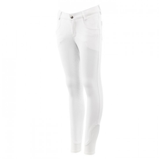 Pantalon d'équitation BR blanc enfant 