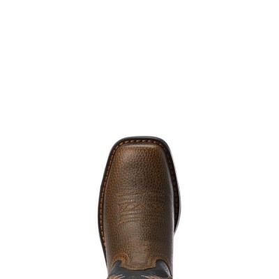 Botte Ariat Work orange enfant