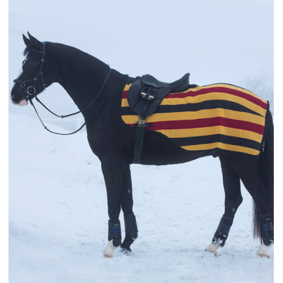 Couvre reins Rambo fleece bleu blanc 