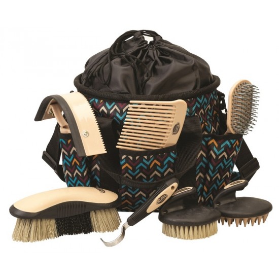 Sac de pansage et brosses Weaver Insignia 