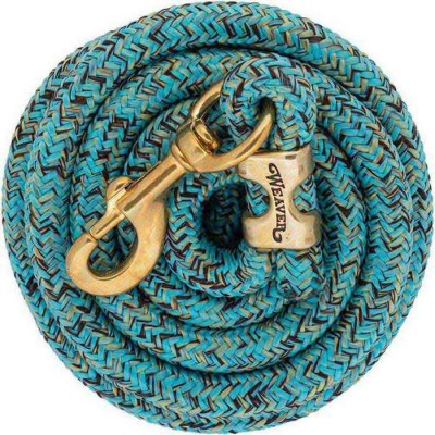 Laisse Weaver 10' mosaïque turquoise 