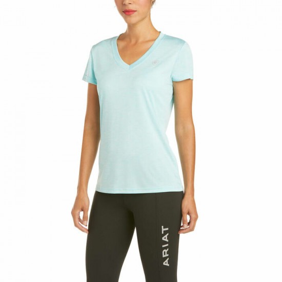 T-shirt Ariat Laguna bleu ciel femme 