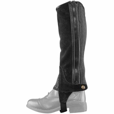 Demi chaps Ovation noir enfant 