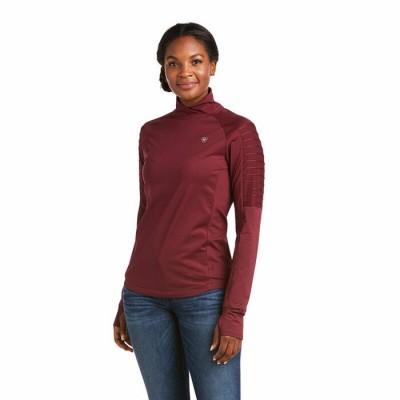 Chandail Ariat Element wine femme 