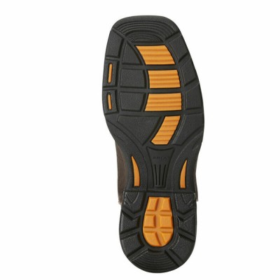 Botte Ariat WorkHog brun et noir enfant 
