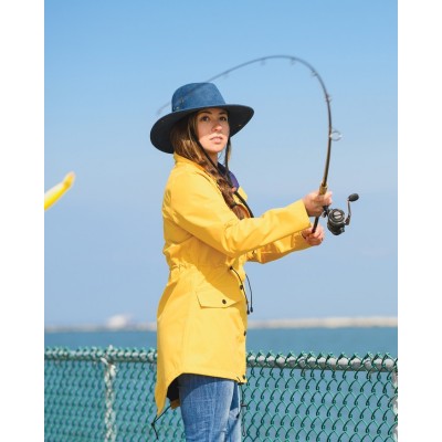 Manteau Outback imperméable Fauna jaune femme 