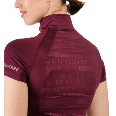 T-shirt Horseware Aveen betterave femme 
